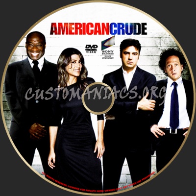 American Crude dvd label