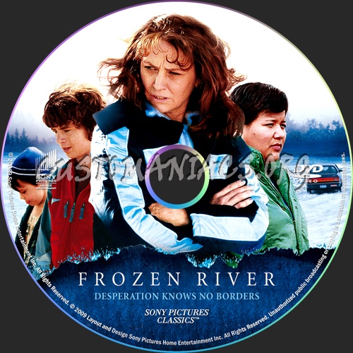 Frozen River dvd label