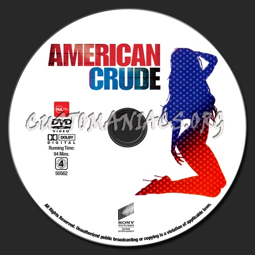 American Crude dvd label