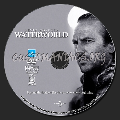 Waterworld dvd label