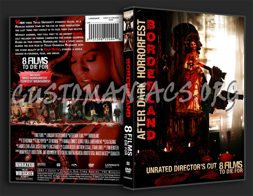 Borderland dvd cover