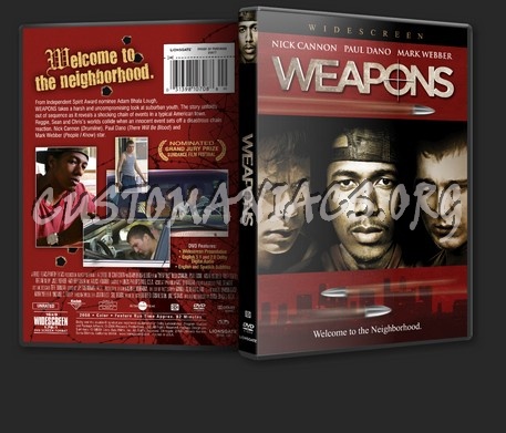 Weapons dvd cover