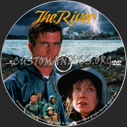 The River dvd label