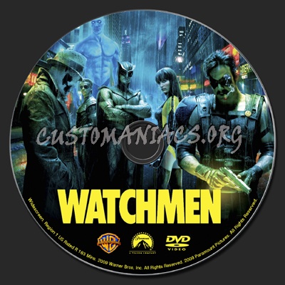 Watchmen dvd label