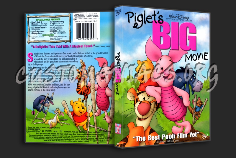 Piglets Big Movie dvd cover