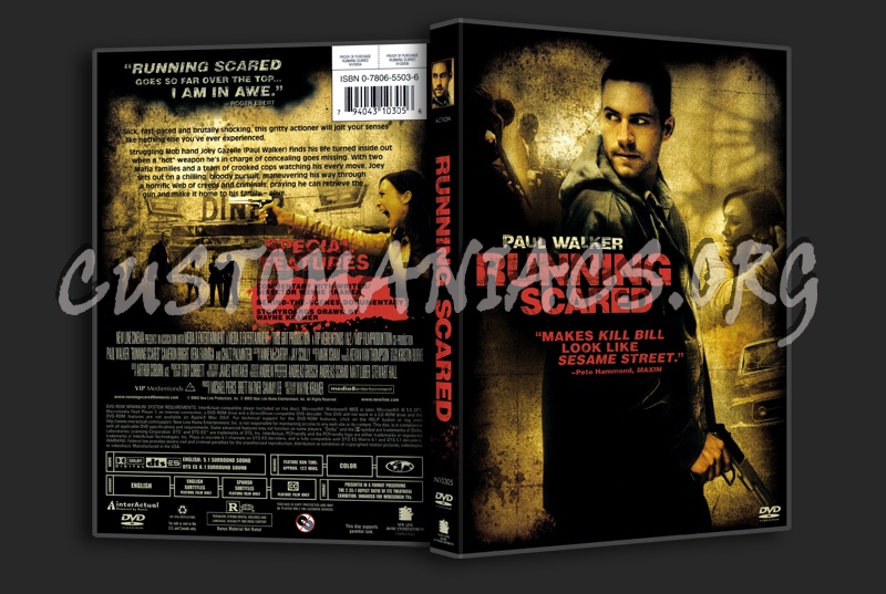 Running Scared dvd cover