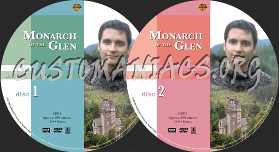 Monarch of the Glen Series 1 dvd label