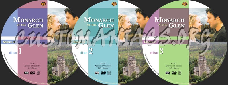 Monarch of the Glen Series 3 dvd label