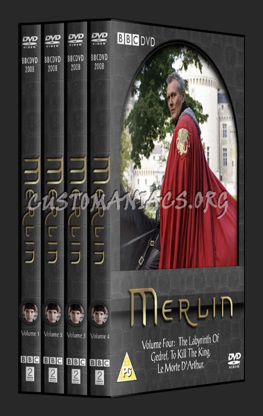 Merlin (BBC TV) dvd cover