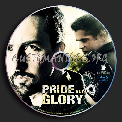 Pride And Glory blu-ray label