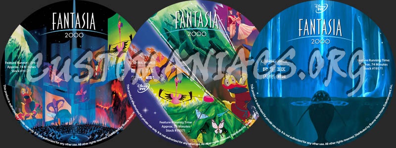 Fantasia 2000 dvd label