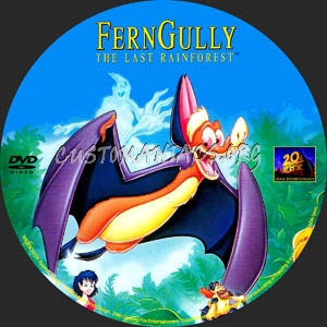 FernGully: The Last Rainforest dvd label