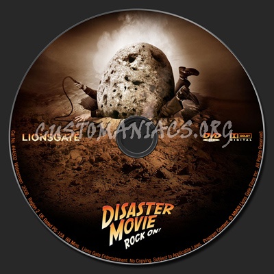 Disaster Movie dvd label