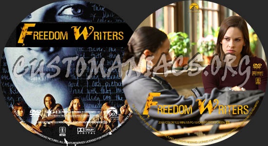 Freedom Writers dvd label