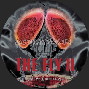 The Fly II dvd label