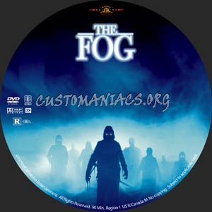 The Fog dvd label