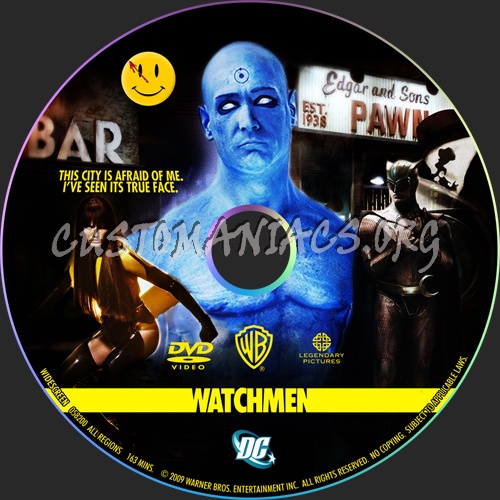 Watchmen dvd label