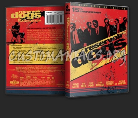 Reservoir Dogs 15th Anniversary Edition dvd cover