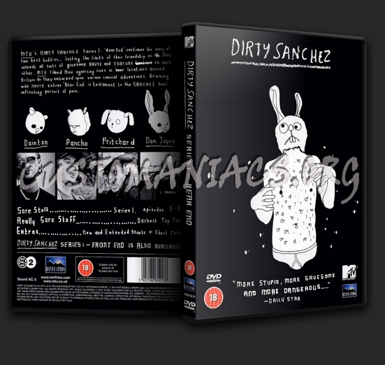 Dirty Sanchez Series 1 Rear End dvd cover