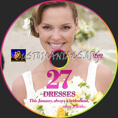 27 Dresses dvd label