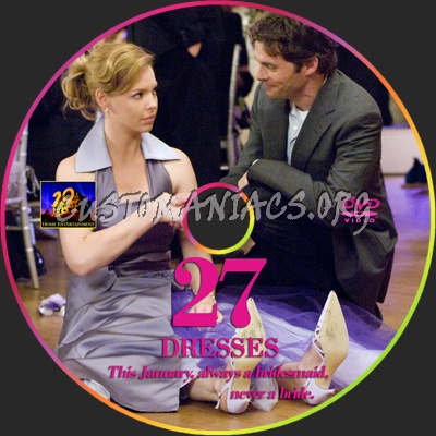 27 Dresses dvd label