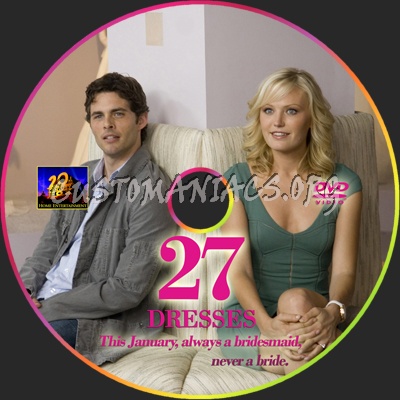 27 Dresses dvd label