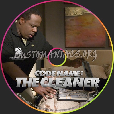 Code Name: The Cleaner dvd label