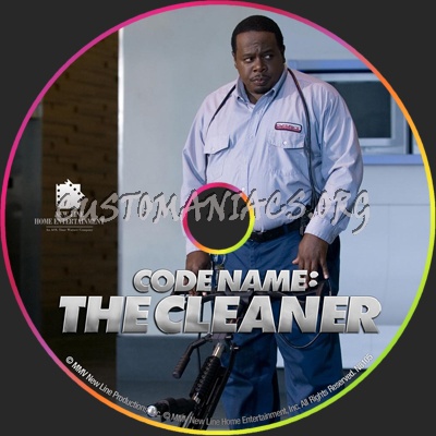 Code Name: The Cleaner dvd label