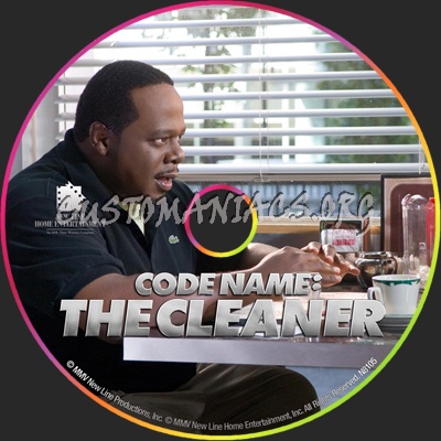 Code Name: The Cleaner dvd label