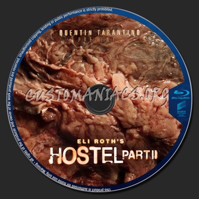 Hostel II blu-ray label