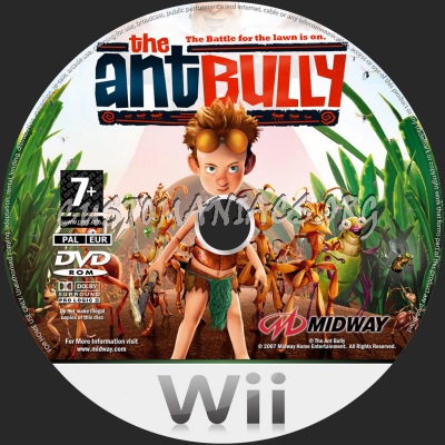 The Ant Bully dvd label