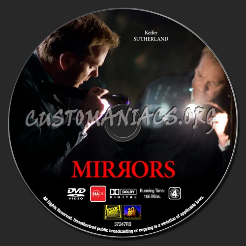 Mirrors dvd label