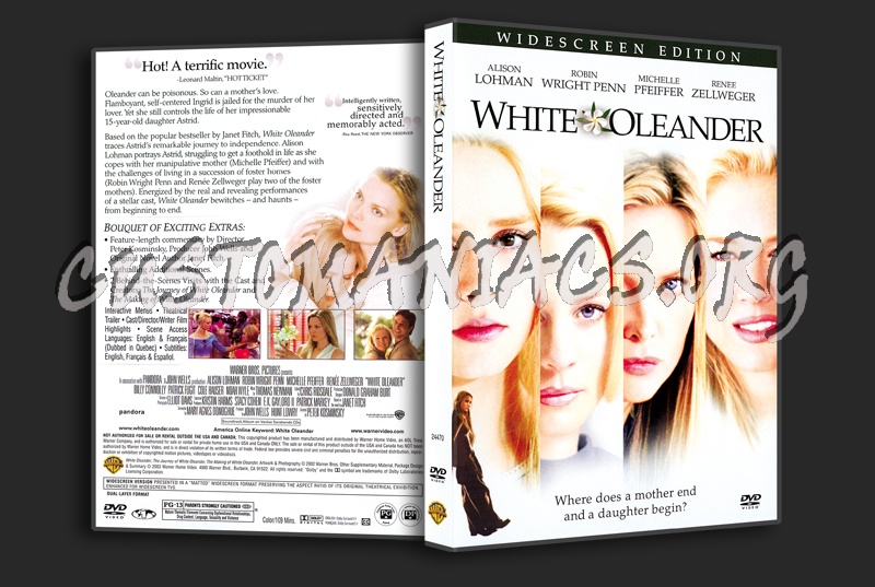 White Oleander dvd cover