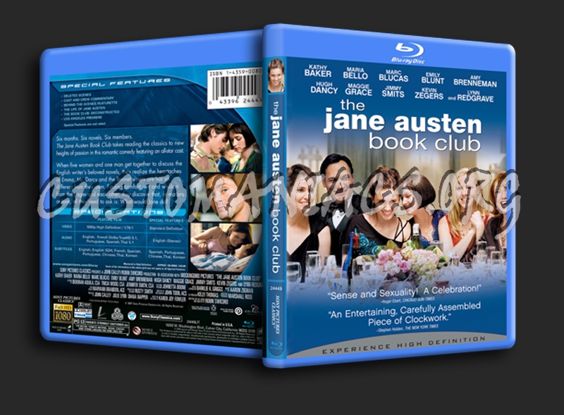 The Jane Austen Book Club blu-ray cover