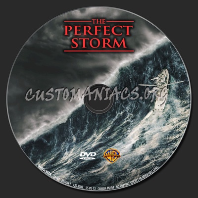 The Perfect Storm dvd label