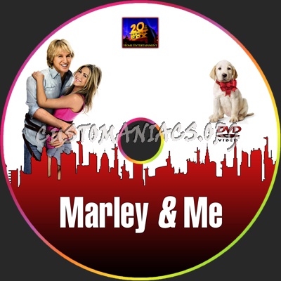 Marley & Me dvd label