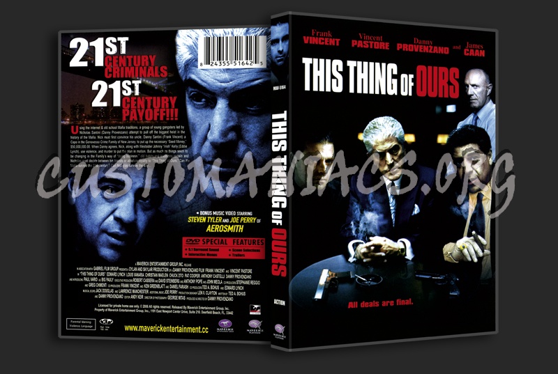 This Thing Of Ours dvd cover