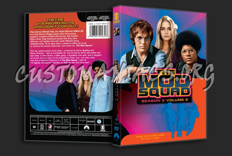 The Mod Squad Season 2 Volume 2 dvd cover - DVD Covers & Labels by