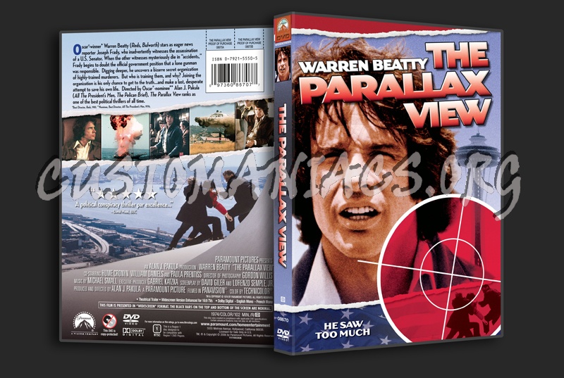 The Parallax View dvd cover