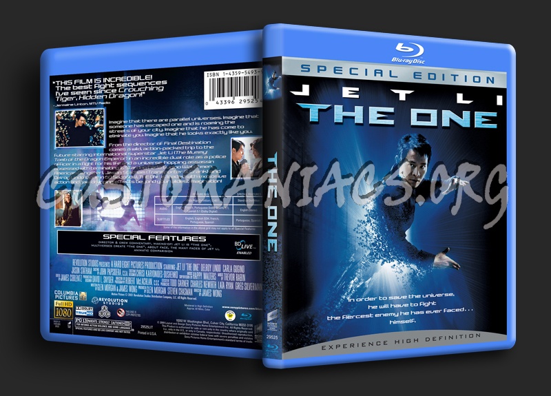 The One blu-ray cover