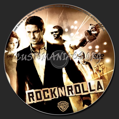 RocknRolla dvd label