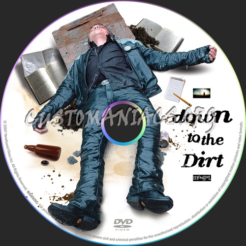 Down To The Dirt dvd label