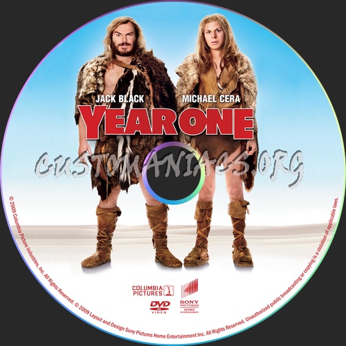 Year One dvd label