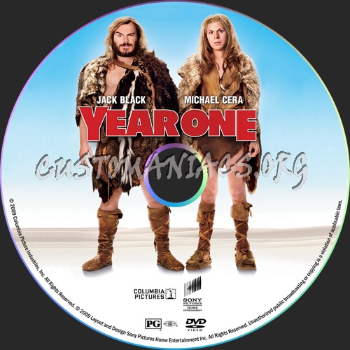 Year One dvd label