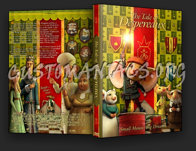 The Tale Of Despereaux dvd cover