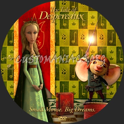 The Tale Of Despereaux dvd label