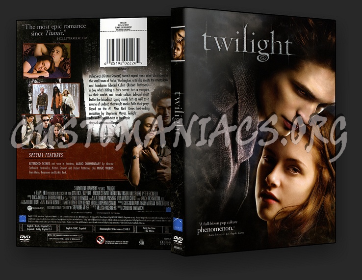 Twilight dvd cover