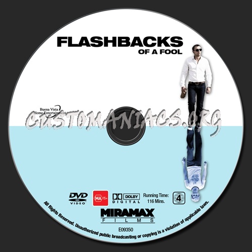 Flashbacks Of A Fool dvd label