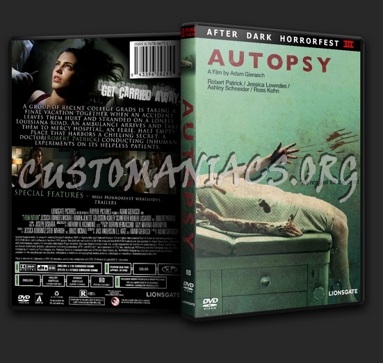 Autopsy dvd cover