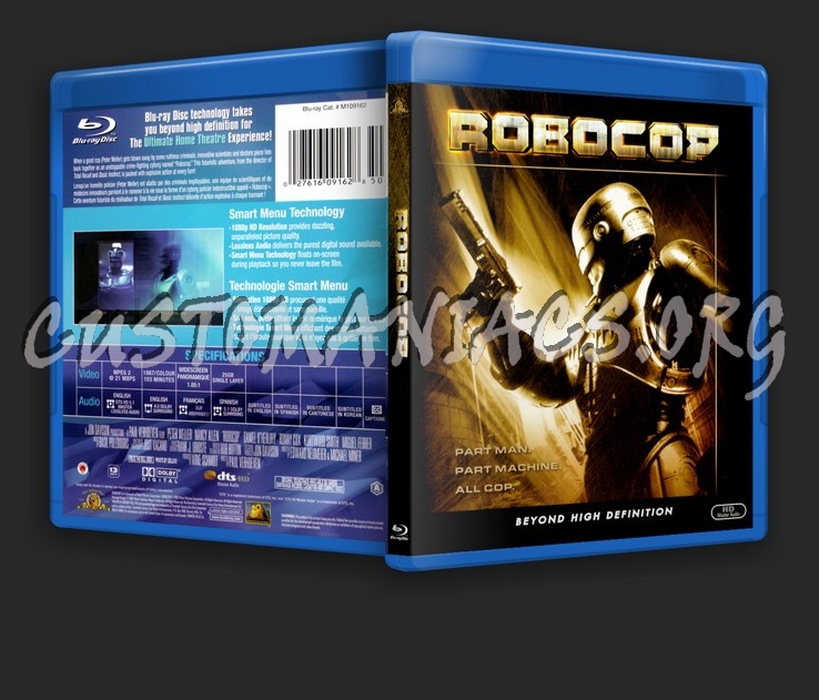 Robocop blu-ray cover